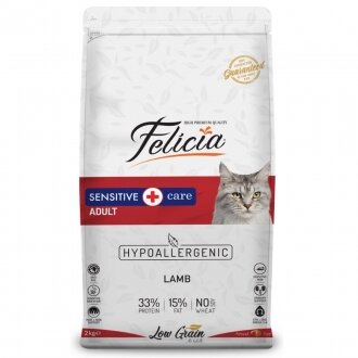 Felicia Düşük Tahıllı Kuzulu Yetişkin 1 kg Kedi Maması kullananlar yorumlar